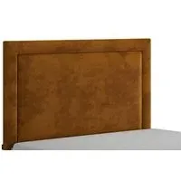 Single Headboard Square Design - Upholstered
