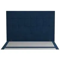 Single Headboard with Button Tufting - Upholstered