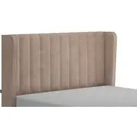 Single Headboard with Wings - Fabric