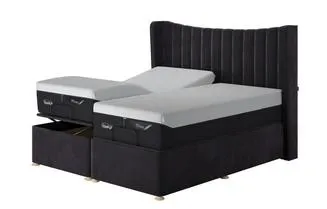 Suffolk Ergo Smart Base King Size Bed Frame with Storage by Tempur