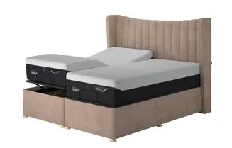 Suffolk Ergo Smart Single Bed Base with Storage by Tempur