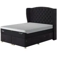 Suffolk Super King Divan Bed Base with Drawers by Tempur, alternate view