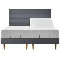 Super King Adjustable Divan Bed - Wooden Frame