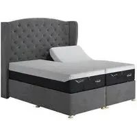 Super King Adjustable Divan with Storage