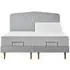Super King Geometric Divan - Wood