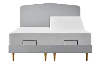 Super King Geometric Divan - Wood