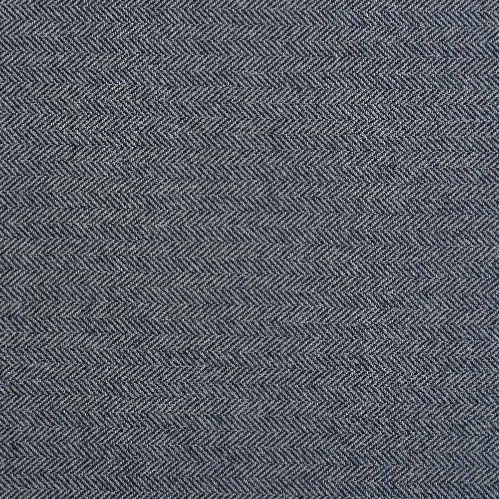 Winged Armchair - Navy, Eco Herringbone