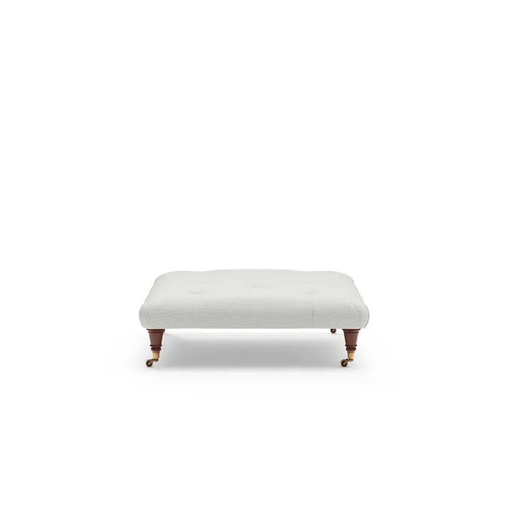 Amelia Foot Stool - Duck Egg, Broadway Stripe