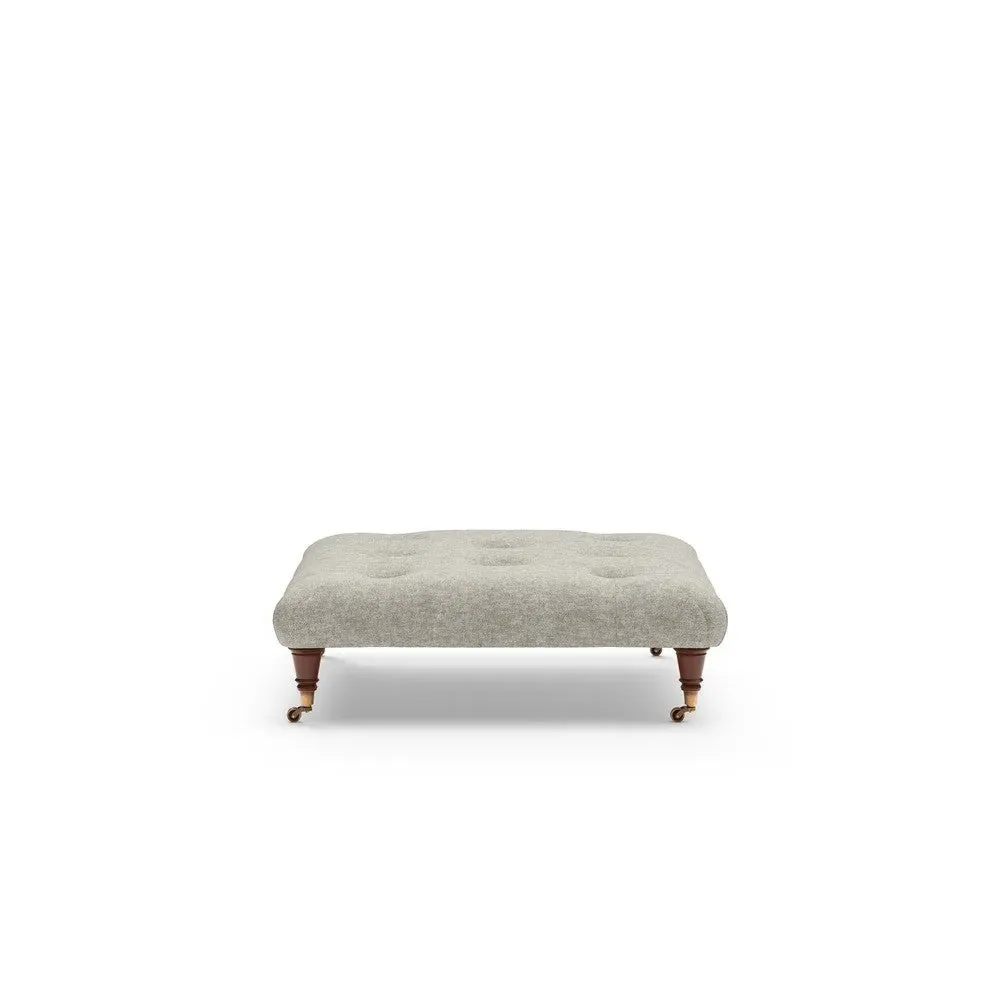 Amelia Foot Stool - Lichen, Aquaclean Oxford
