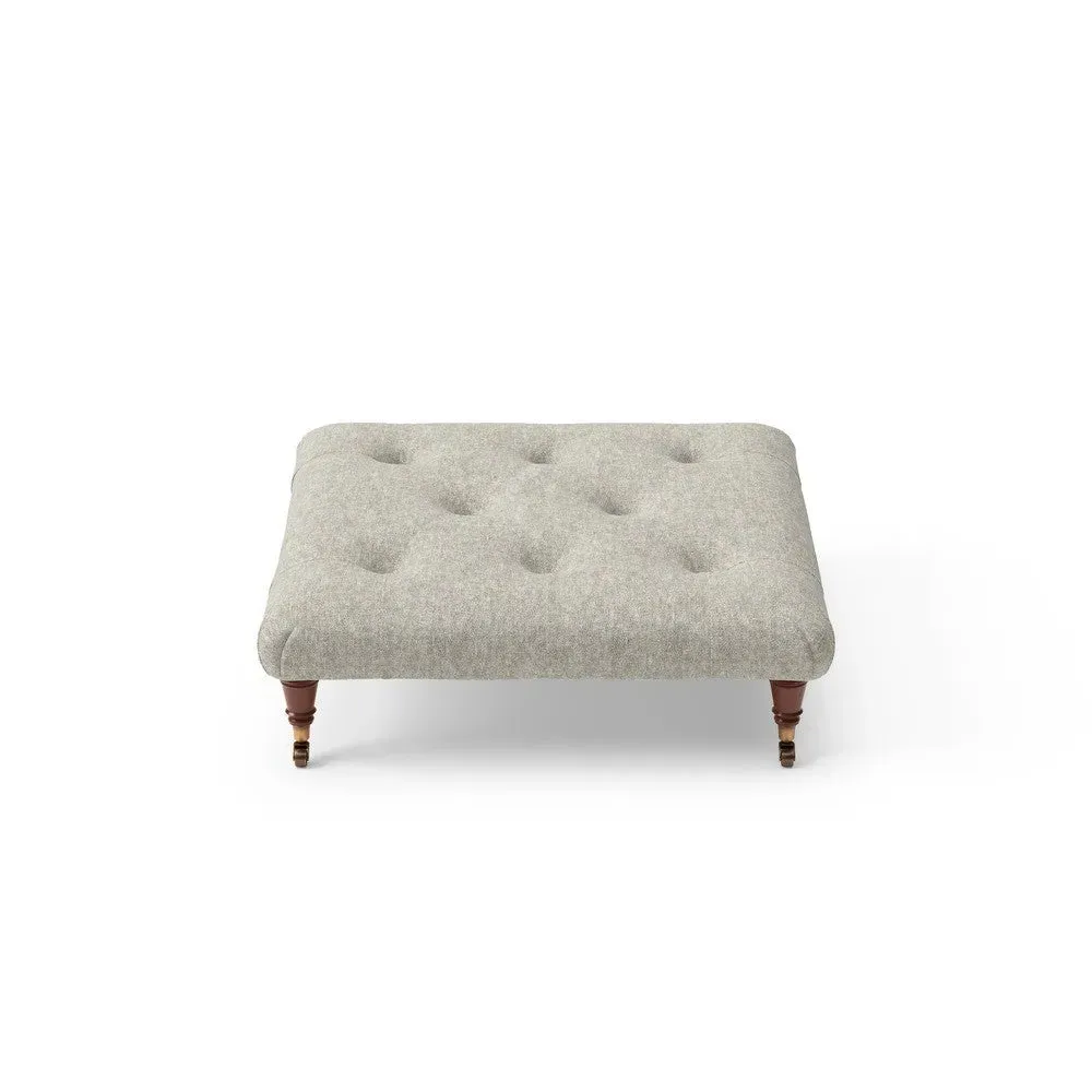 Amelia Foot Stool - Lichen, Aquaclean Oxford