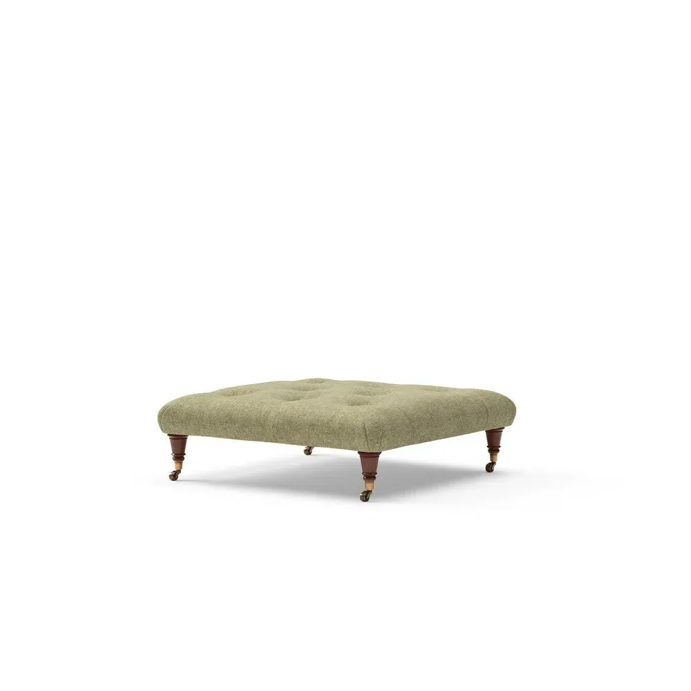 Amelia Foot Stool - Sage, Aquaclean Oxford
