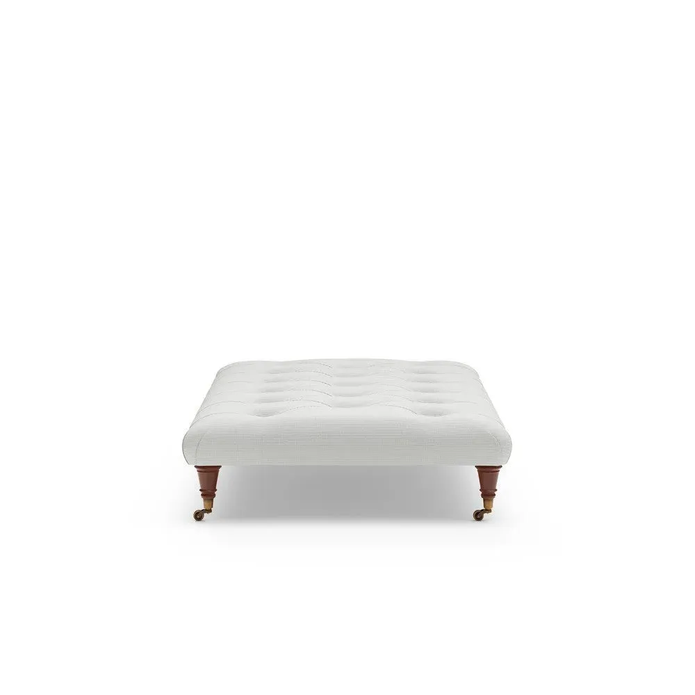 Foot Stool - Duck Egg, Broadway Stripe