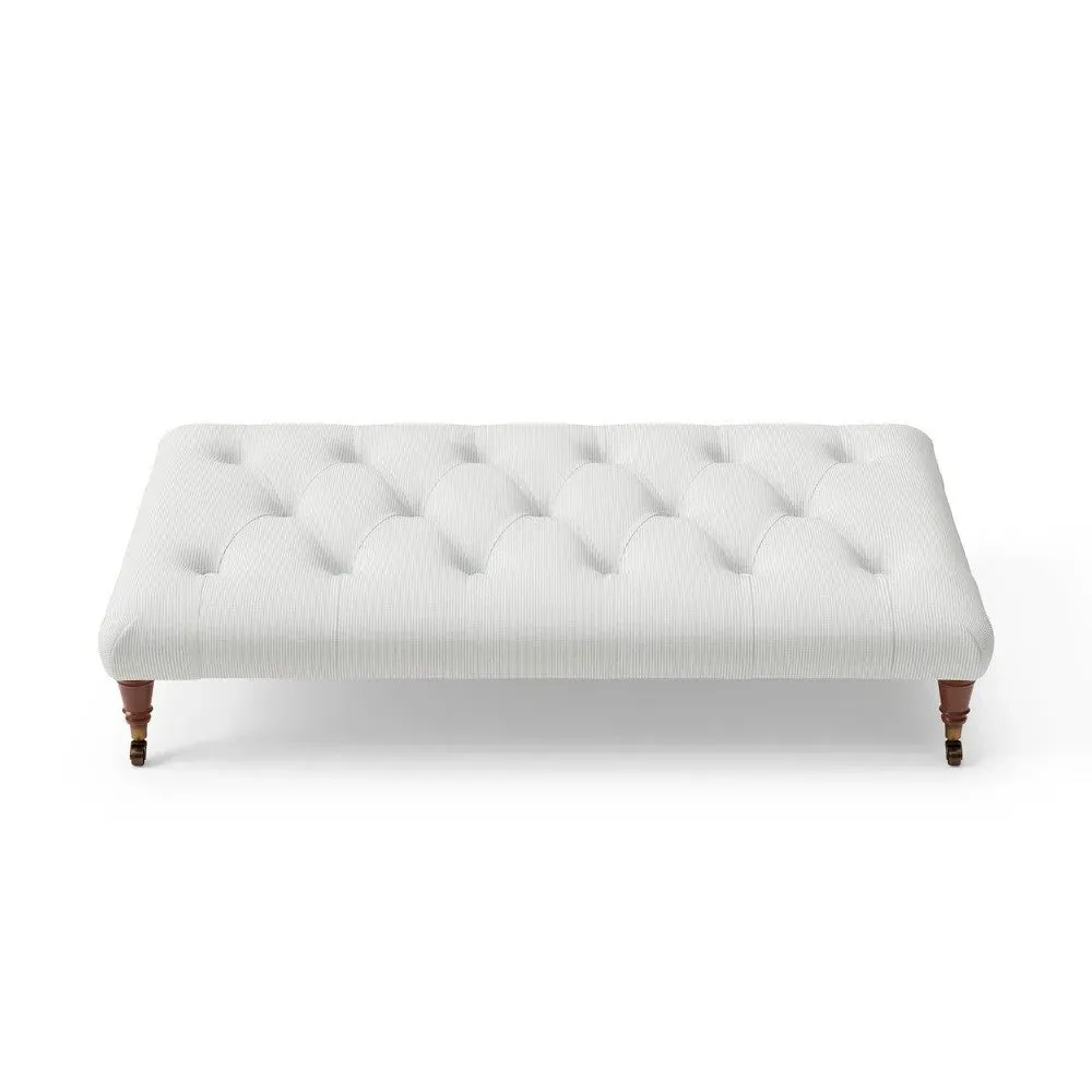 Foot Stool - Duck Egg, Broadway Stripe