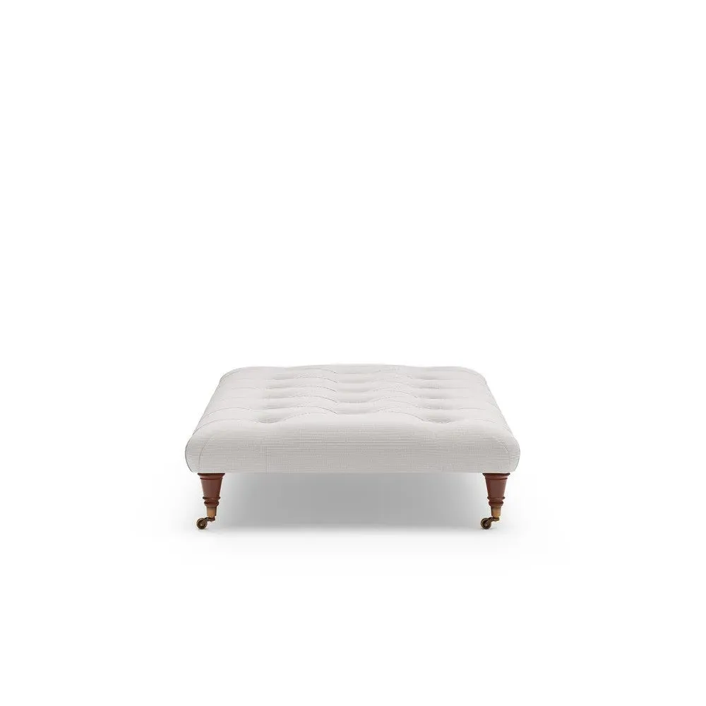 Foot Stool - Grey, Broadway Stripe