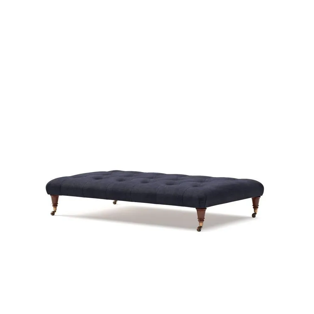 Foot Stool - Ink, Eco Chenille