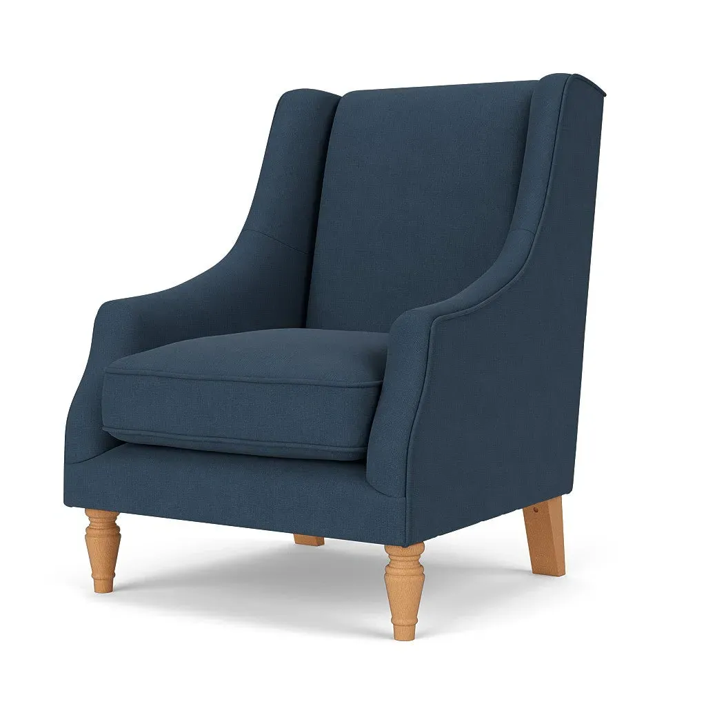 Armchair - Indigo, House Linen Mix