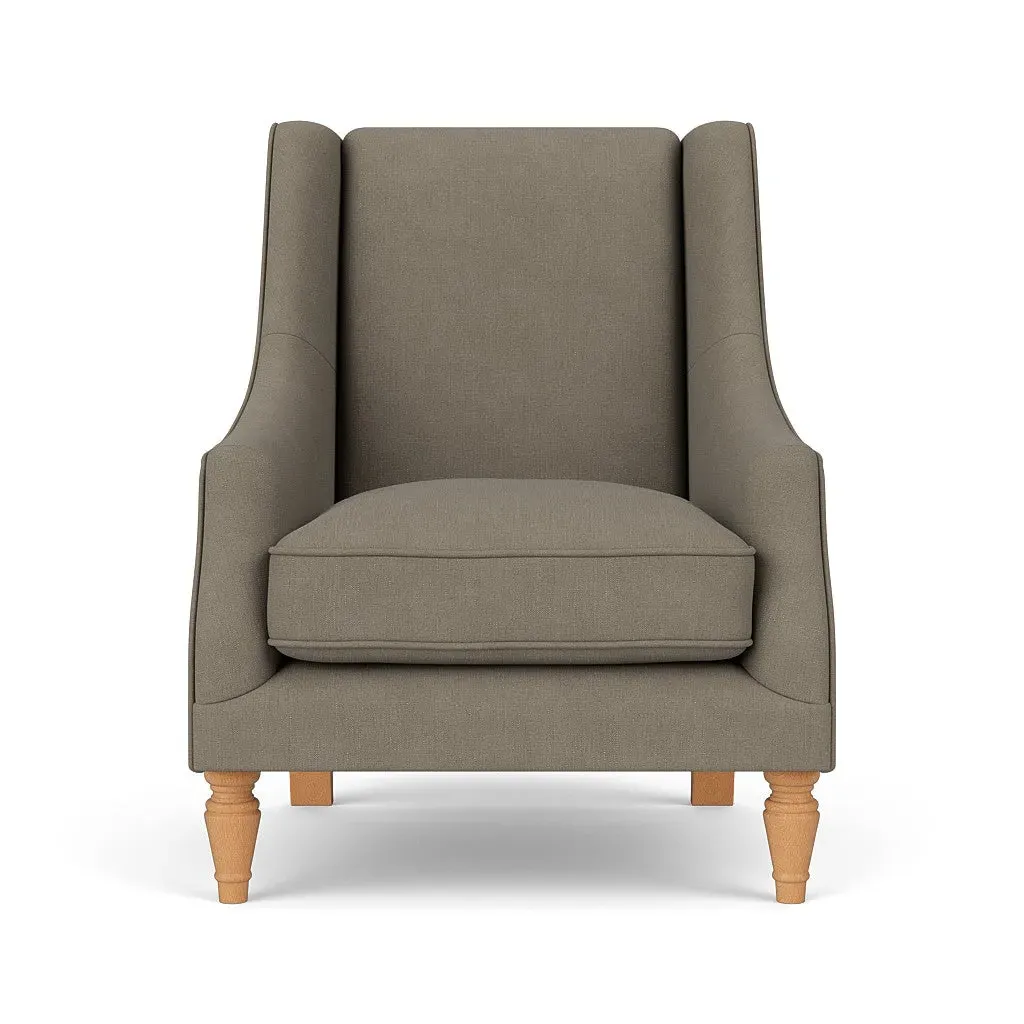 Armchair - Mid Grey, House Linen Mix