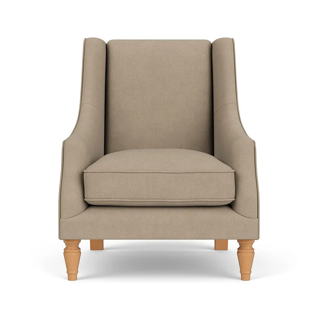 Armchair - Natural, House Linen Mix