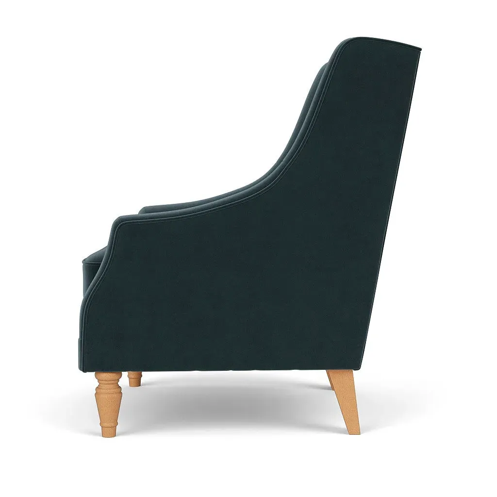 Armchair - Night Sky, Matt Velvet