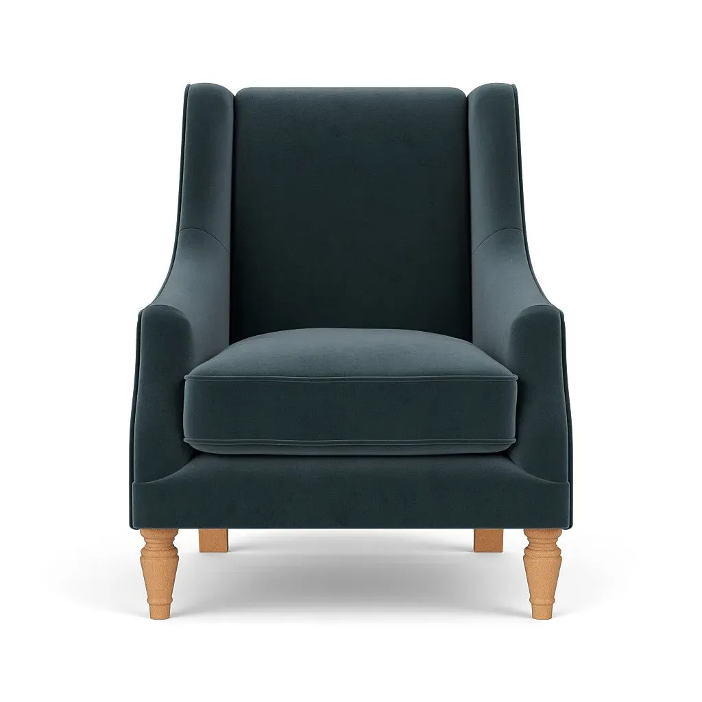 Armchair - Night Sky, Matt Velvet