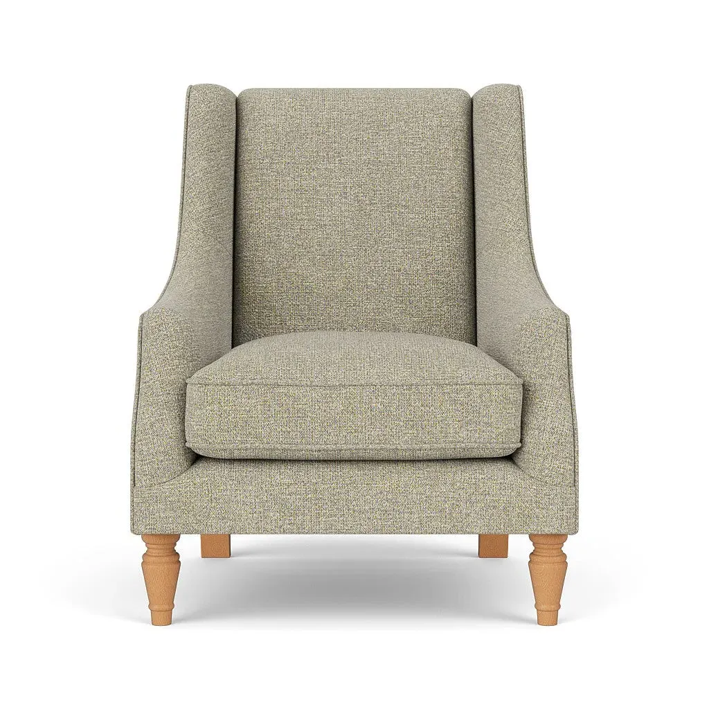 Armchair with High Back - Lichen, Aquaclean Oxford image