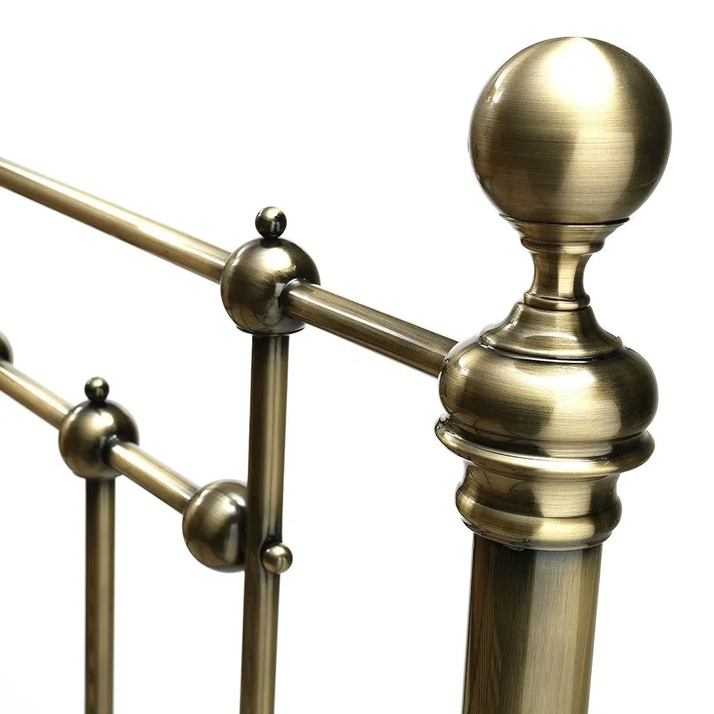 Arlington Super King Bed Frame - Black, Stainless Steel