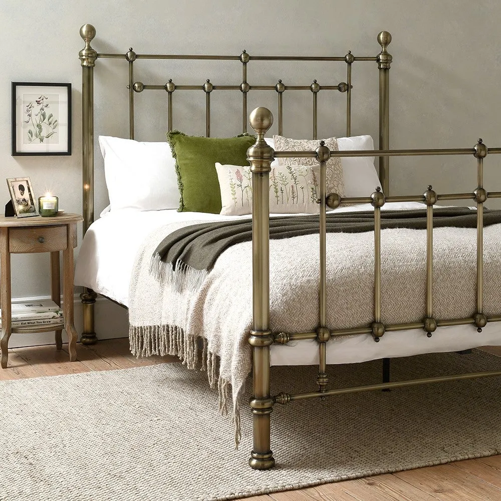 Arlington Super King Bed Frame - Black, Stainless Steel