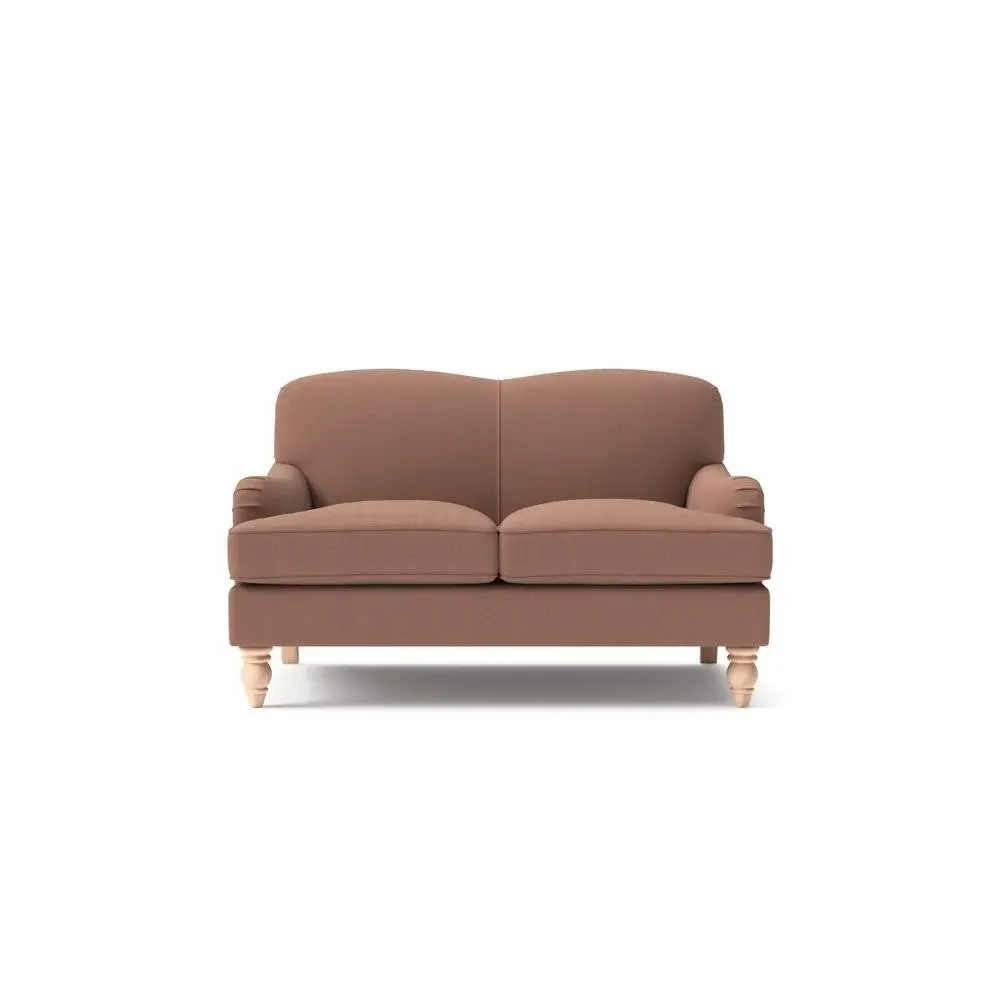 2-Seater Sofa - Dusky Blush, House Linen Mix