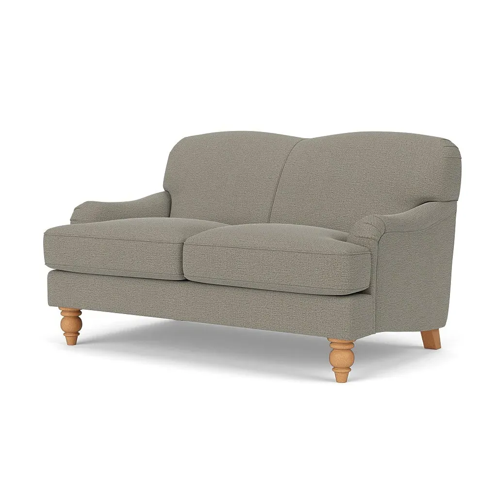 2-Seater Sofa - Flax, Rustic Weave