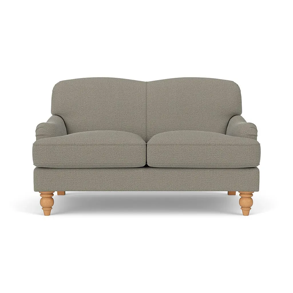 2-Seater Sofa - Flax, Rustic Weave
