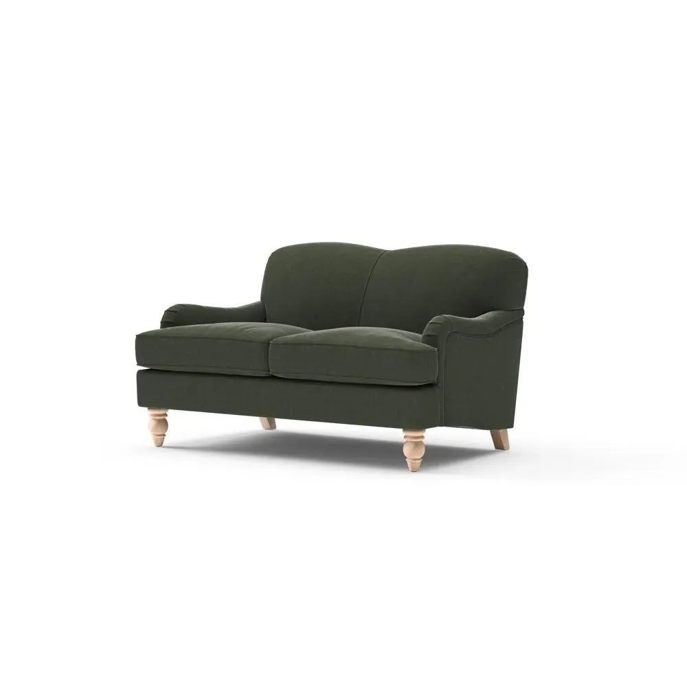 2-Seater Sofa - Green, Eco Chenille