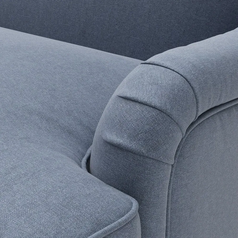 2-Seater Sofa - Indigo, House Linen Mix
