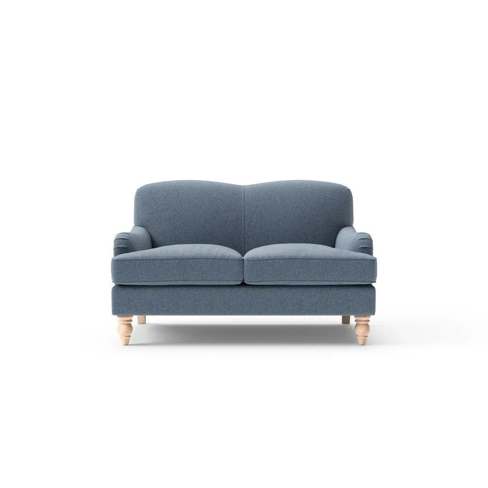 2-Seater Sofa - Indigo, Rustic Weave