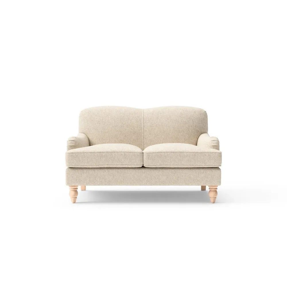 2-Seater Sofa - Natural, Aquaclean Oxford
