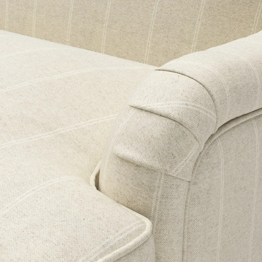 2-Seater Sofa - Natural, Compton Stripe