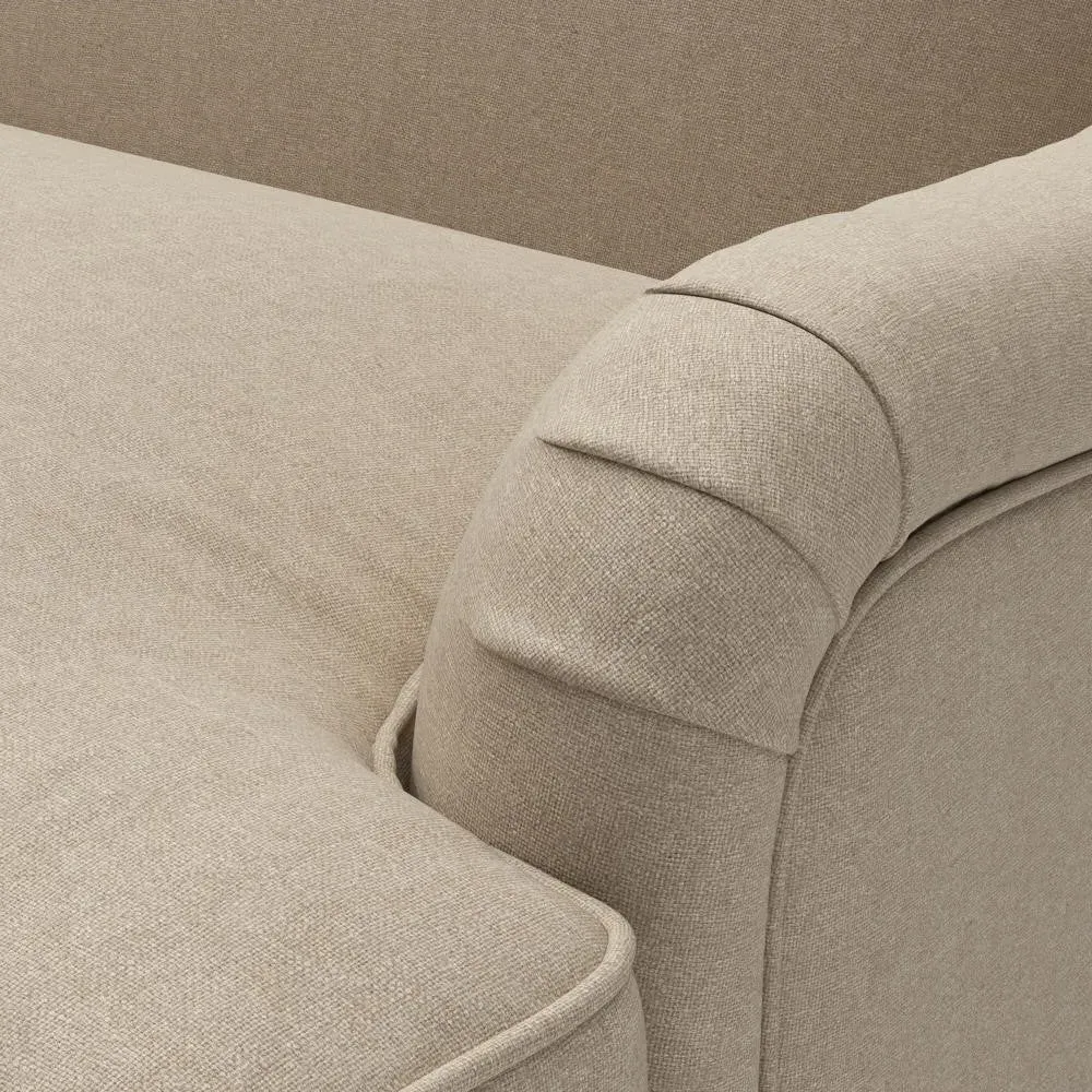 2-Seater Sofa - Natural, House Linen Mix