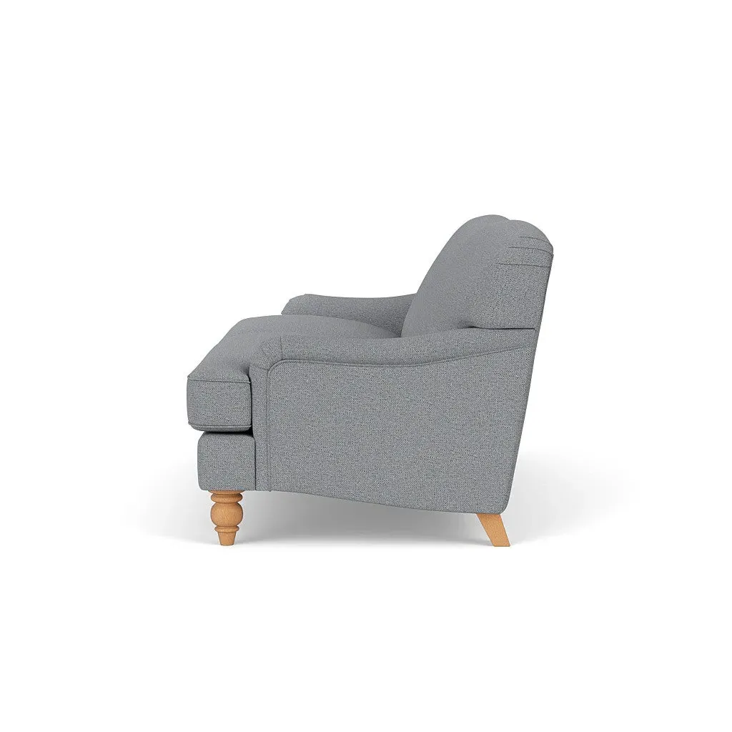 3-Seater Sofa - Blue Marl, House Weave