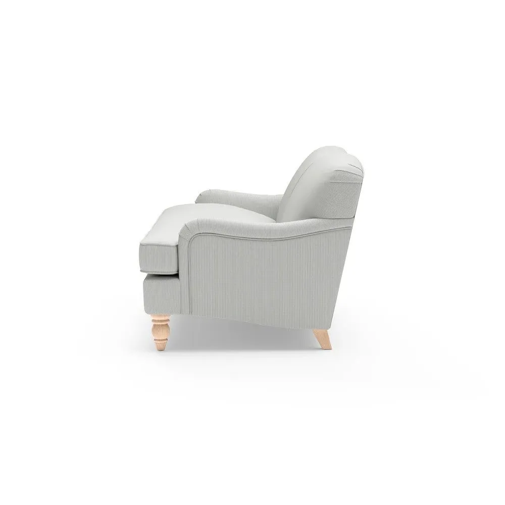 3-Seater Sofa - Duck Egg, Broadway Stripe