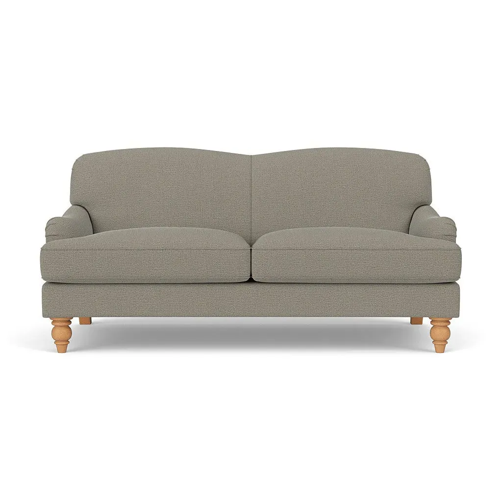 3-Seater Sofa - Flax, Rustic Weave