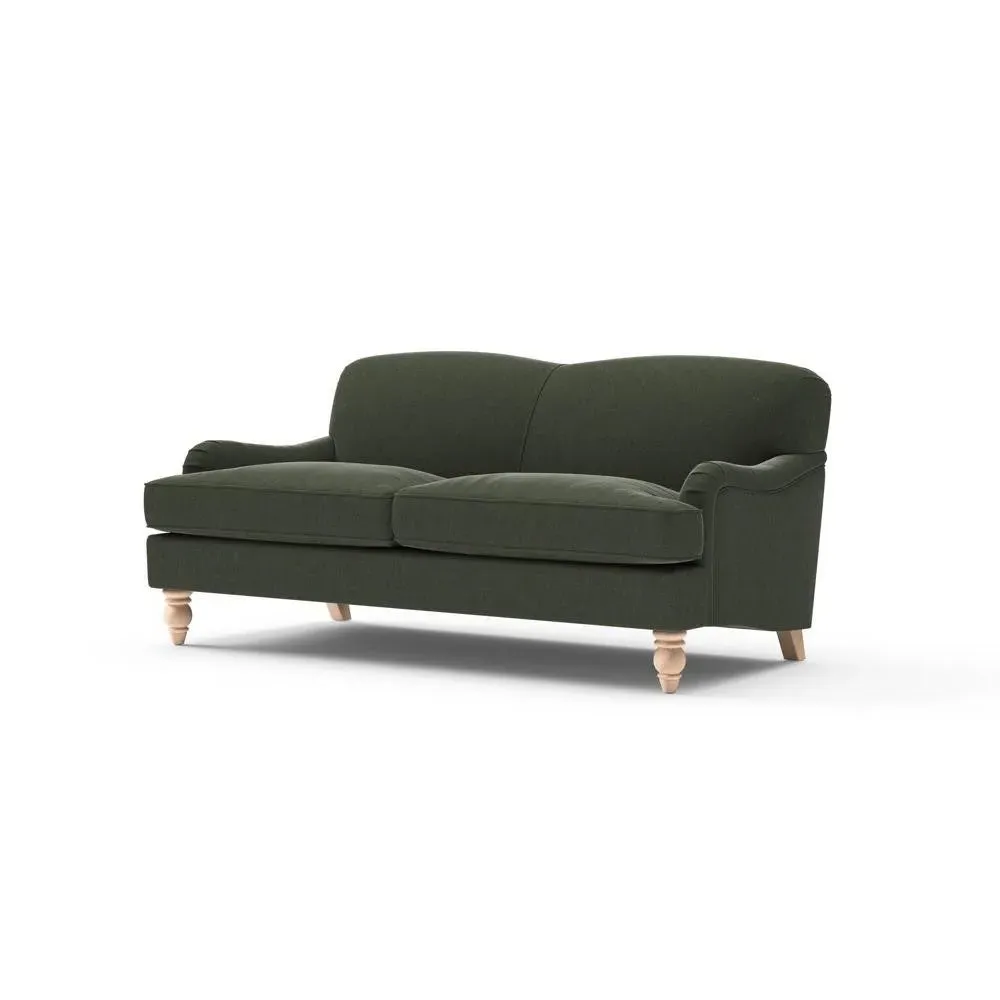 3-Seater Sofa - Green, Eco Chenille