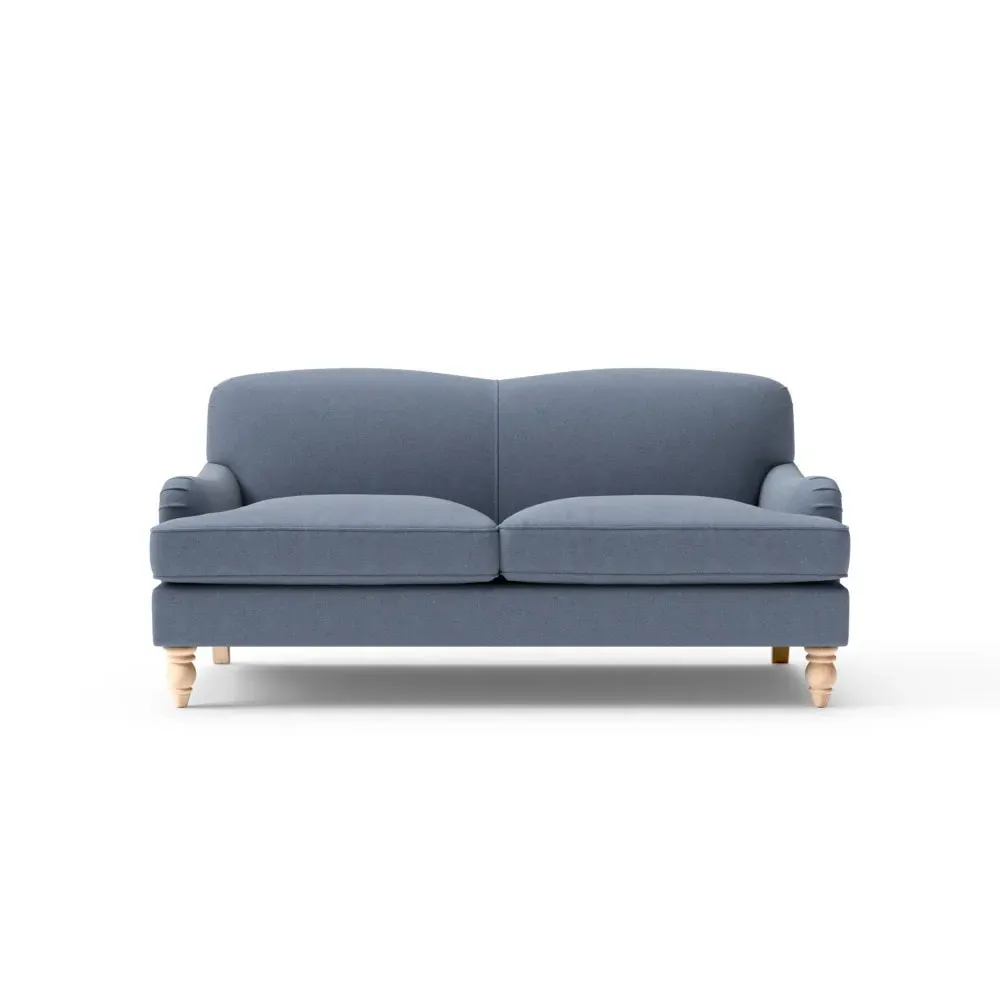 3-Seater Sofa - Indigo, House Linen Mix
