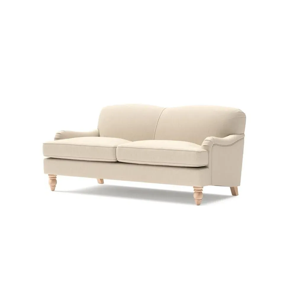 3-Seater Sofa - Lily White, House Linen Mix
