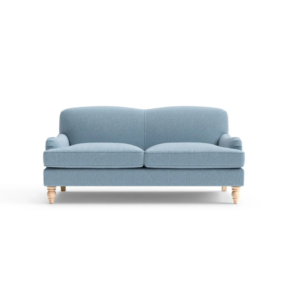3-Seater Sofa - Teal, Rustic Weave