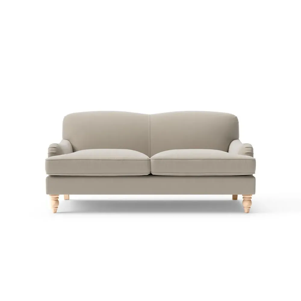 3-Seater Sofa - Weathered Pebble, Matt Velvet image