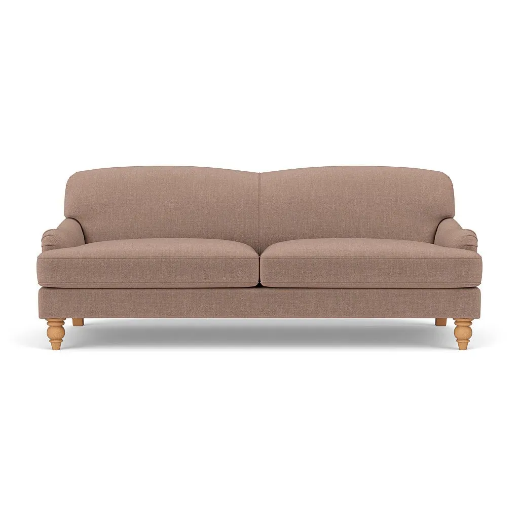 The Cotswold Company Ashbee 4-Seater Sofa - Dusky Rose, Eco Chenille, image 2