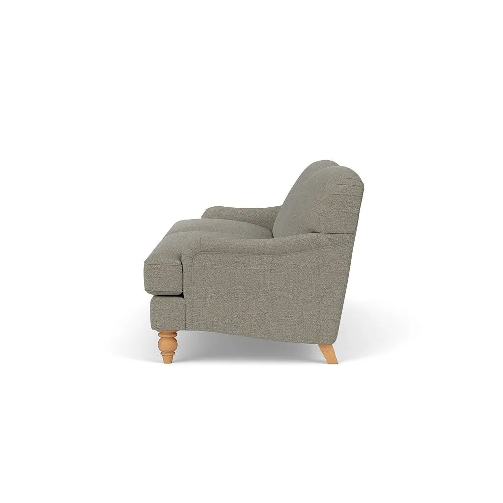 4-Seater Sofa - Flax, Rustic Weave