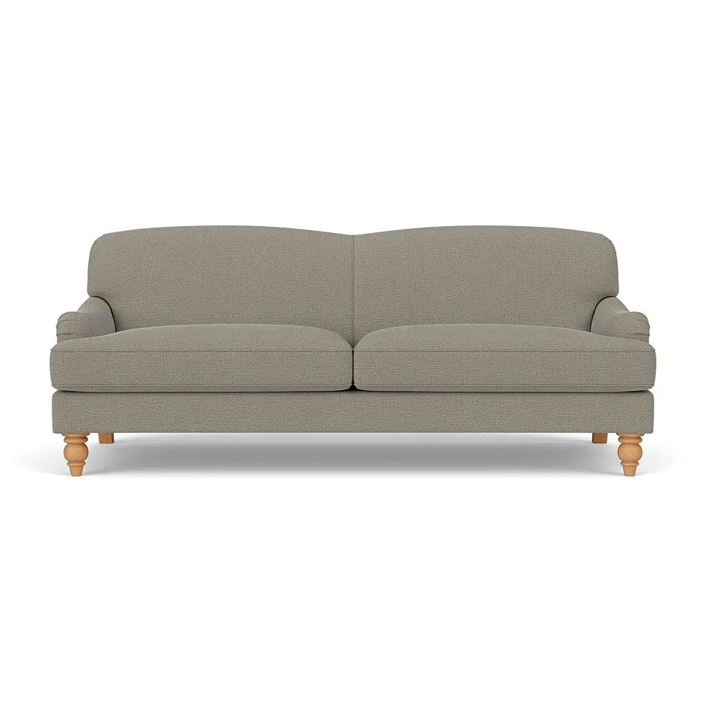 4-Seater Sofa - Flax, Rustic Weave