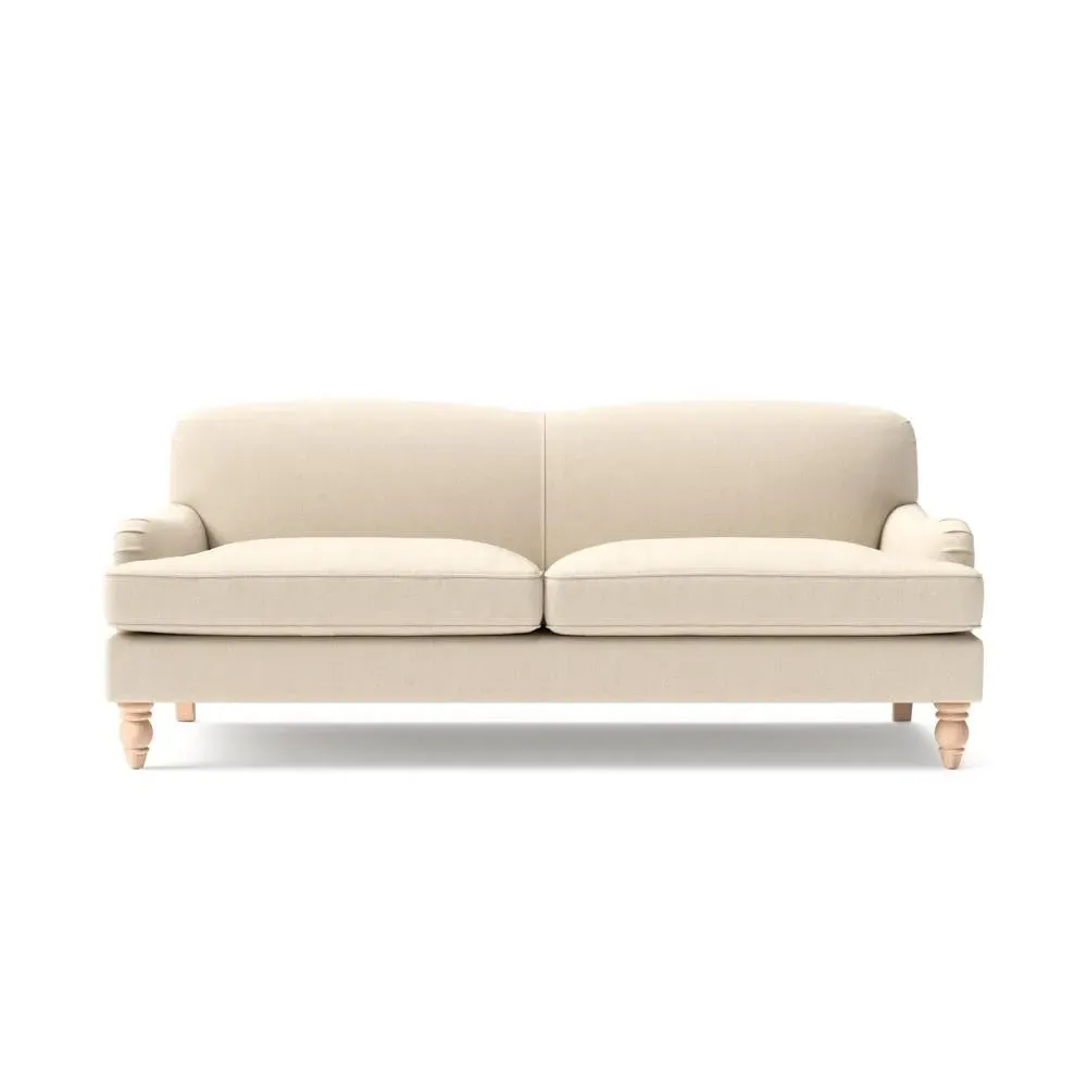 4-Seater Sofa - Lily White, House Linen Mix