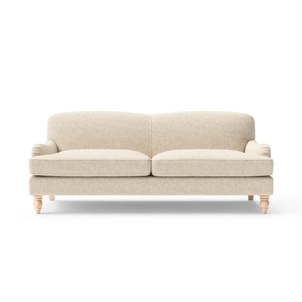 4-Seater Sofa - Natural, Aquaclean Oxford image