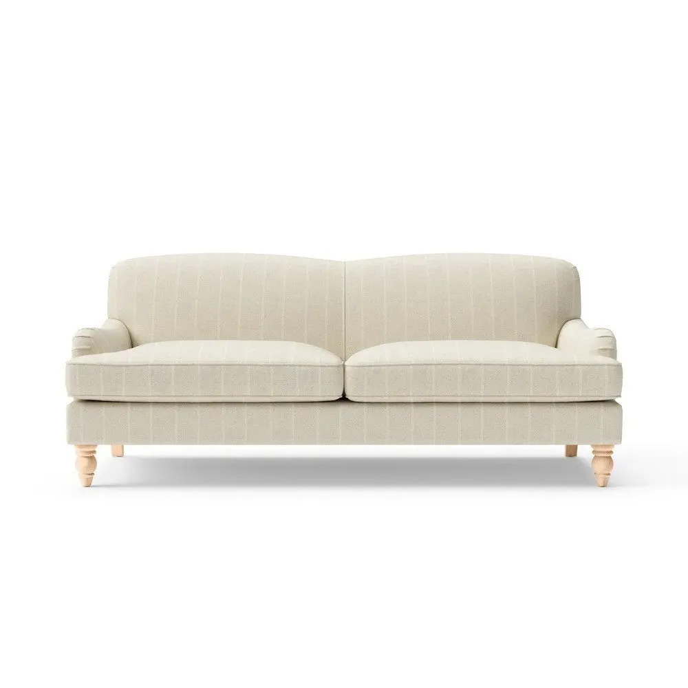 4-Seater Sofa - Natural, Compton Stripe